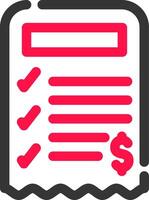 Bill Creative Icon Design vector