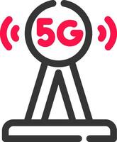 Antenna Creative Icon Design vector