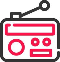 Radio Creative Icon Design vector