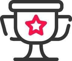 Trophy Creative Icon Design vector