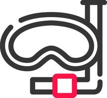 Scuba Dive Creative Icon Design vector