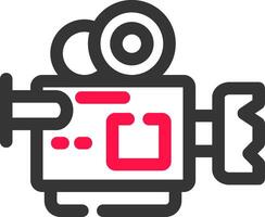 Video Camera Creative Icon Design vector