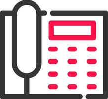 Telephone Creative Icon Design vector