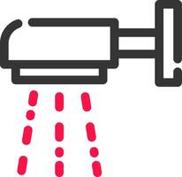 Shower Creative Icon Design vector