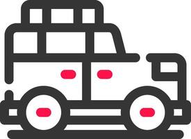 Suv Creative Icon Design vector