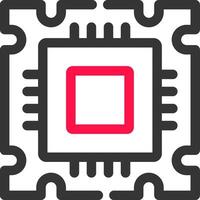 Processor Creative Icon Design vector