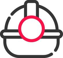 Line Two Color Design vector