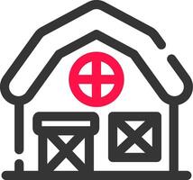 Barn Creative Icon Design vector