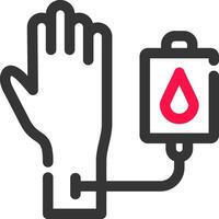 Transfusion Creative Icon Design vector