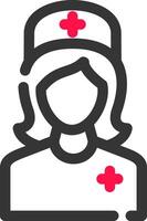 Nurse Creative Icon Design vector