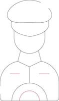 Captain Creative Icon Design vector