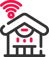 Infrared Sensor Creative Icon Design vector