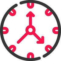 diseño de icono creativo de reloj vector