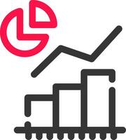 Statistical Analysis Creative Icon Design vector