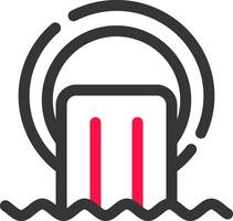 Sewer Creative Icon Design vector