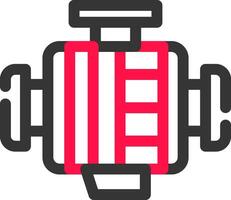 Car Engine Creative Icon Design vector