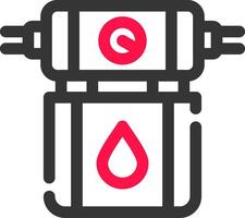 Water Filter Creative Icon Design vector