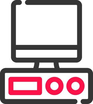 Computer Creative Icon Design vector