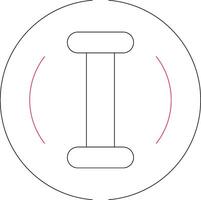 Line Two Color Design vector