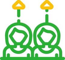 Same Approach Creative Icon Design vector