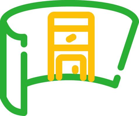 Virtual Office Creative Icon Design