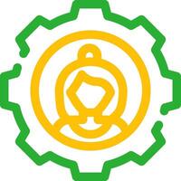 Resources Management Creative Icon Design vector