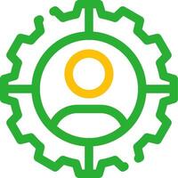 Personalization Creative Icon Design vector