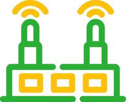 Wifi Router Creative Icon Design vector