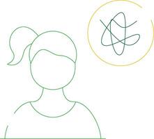 Mess Creative Icon Design vector