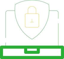 Line Two Color Design vector