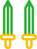 Swords Creative Icon Design vector
