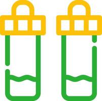 Test Tube Creative Icon Design vector