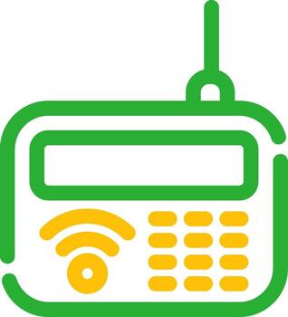 intercomunicador creativo icono diseño vector