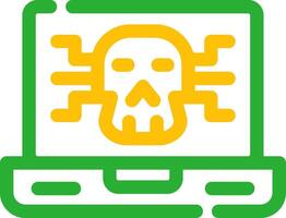 Malware Creative Icon Design vector