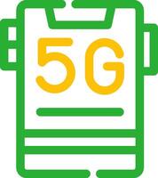 5G Creative Icon Design vector