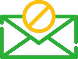 Email Block Creative Icon Design vector