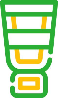 Sunscreen Creative Icon Design