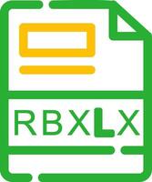 RBXLX Creative Icon Design vector