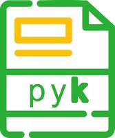 pyk Creative Icon Design vector