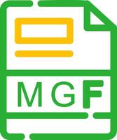 MGF Creative Icon Design vector