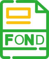 FOND Creative Icon Design vector