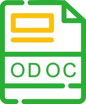 ODOC Creative Icon Design vector