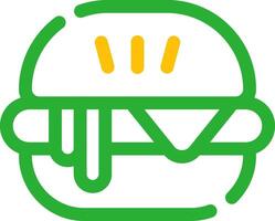 Hamburger Creative Icon Design vector