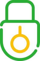 Lock Creative Icon Design vector