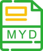 MYD Creative Icon Design vector