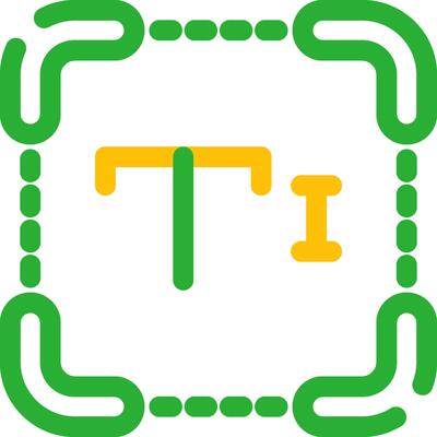 Text Creative Icon Design