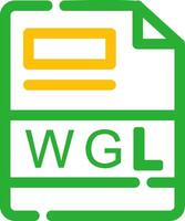 WGL Creative Icon Design vector