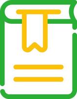 Line Two Color Design vector
