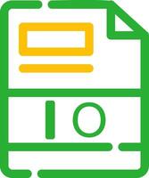 IO Creative Icon Design vector