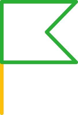 Flag Creative Icon Design